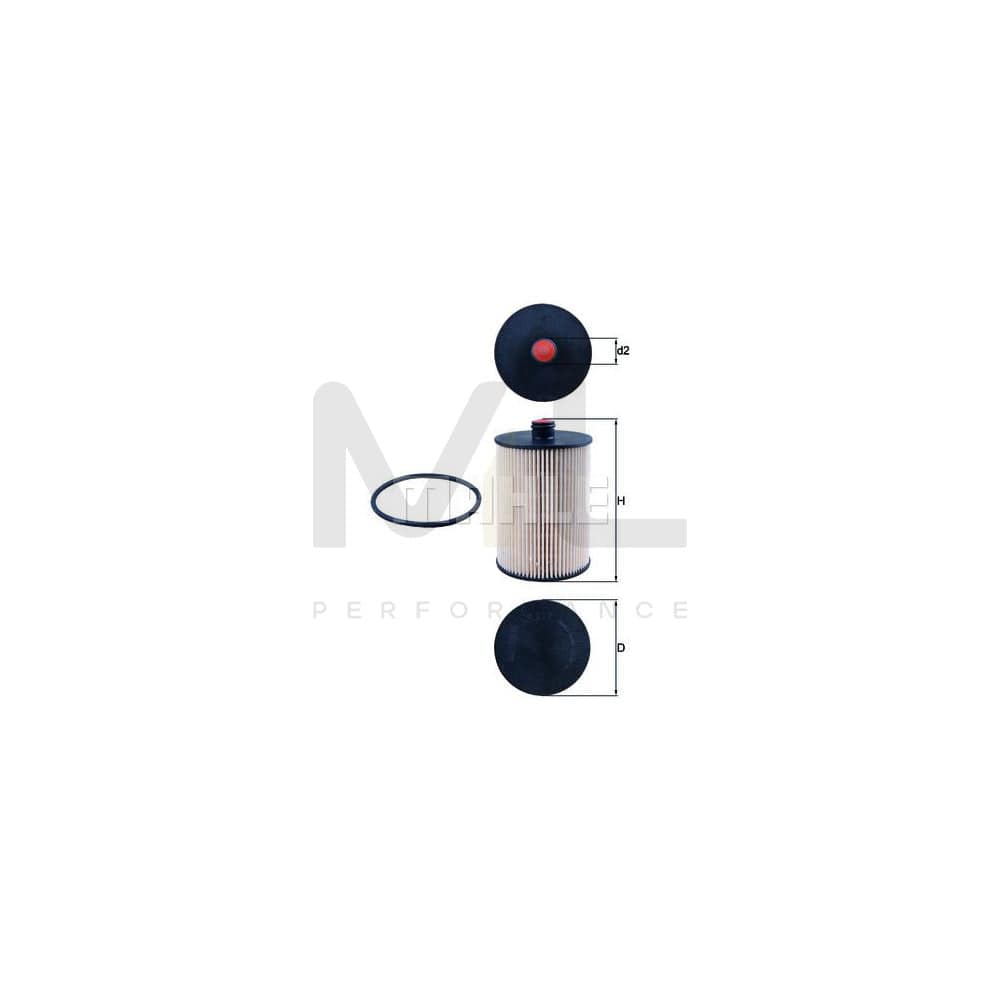 MAHLE ORIGINAL KX 217D Fuel filter for VW LT Filter Insert | Performance Parts DirectCar Parts