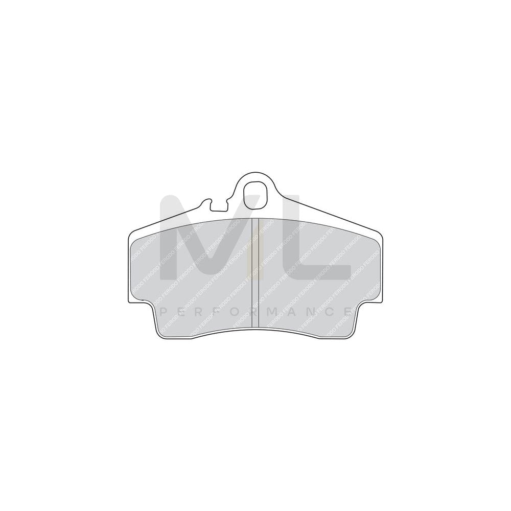 Ferodo Premier Fdb1758 Brake Pad Set For Mazda Rx-8 (Se, Fe) Not Prepared For Wear Indicator, Without Accessories | Performance Parts Direct Car Parts