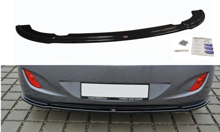 Maxton Design Hyundai I30 MK2 Central Rear Splitter