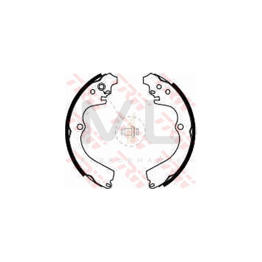 TRW GS8584 Brake Shoe Set | Performance Parts Direct Car Parts