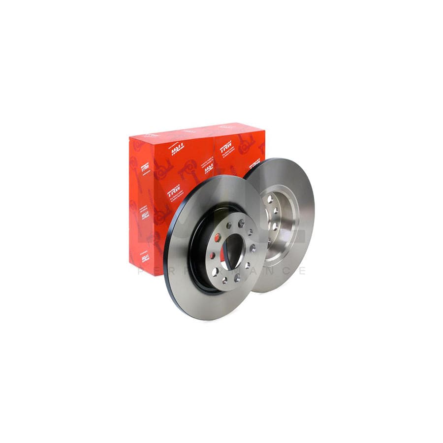 TRW DF4477 Brake Disc Solid, Painted | Performance Parts Direct Car Parts