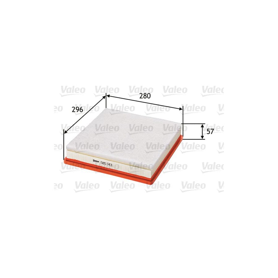 Valeo 585143 Air Filter