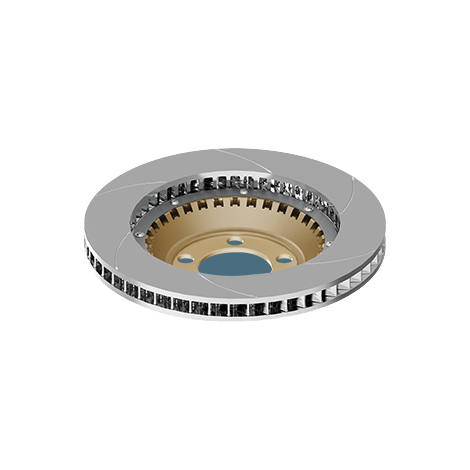 PAGID RK380300501 REAR LEFT & RIGHT PORSCHE RBD MULTI-T-DISC ROTOR REPLACEMENT KIT