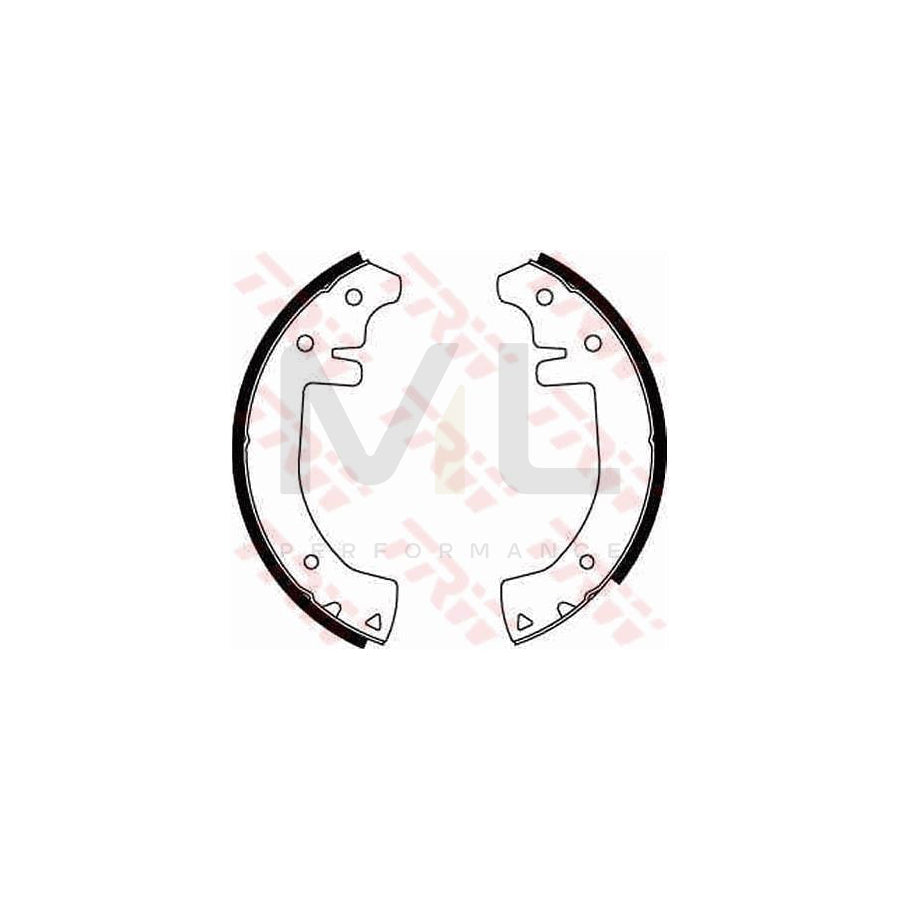 TRW GS8018 Brake Shoe Set | Performance Parts Direct Car Parts
