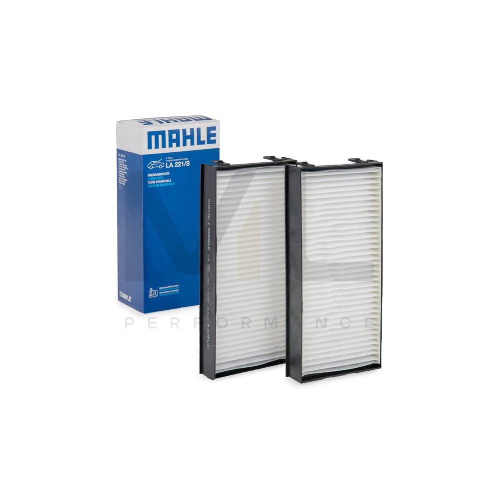 MAHLE ORIGINAL LA 221/S Pollen filter Particulate Filter | Performance Parts DirectCar Parts