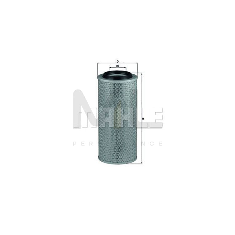 MAHLE ORIGINAL LX 2635 Air Filter Filter Insert | Performance Parts DirectCar Parts