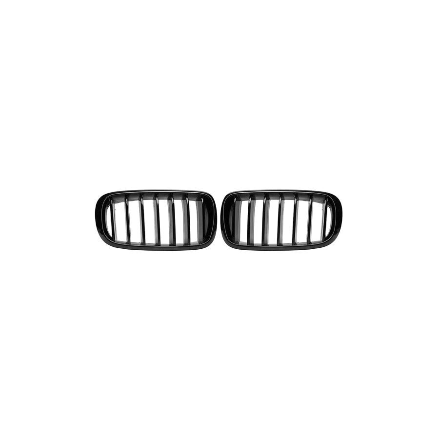 Genuine BMW F15 F16 M Performance High Gloss Black Kidney Grilles - Pair (Inc. X5 35i, X5 40dx, X6 50ix & X6 M50dx)