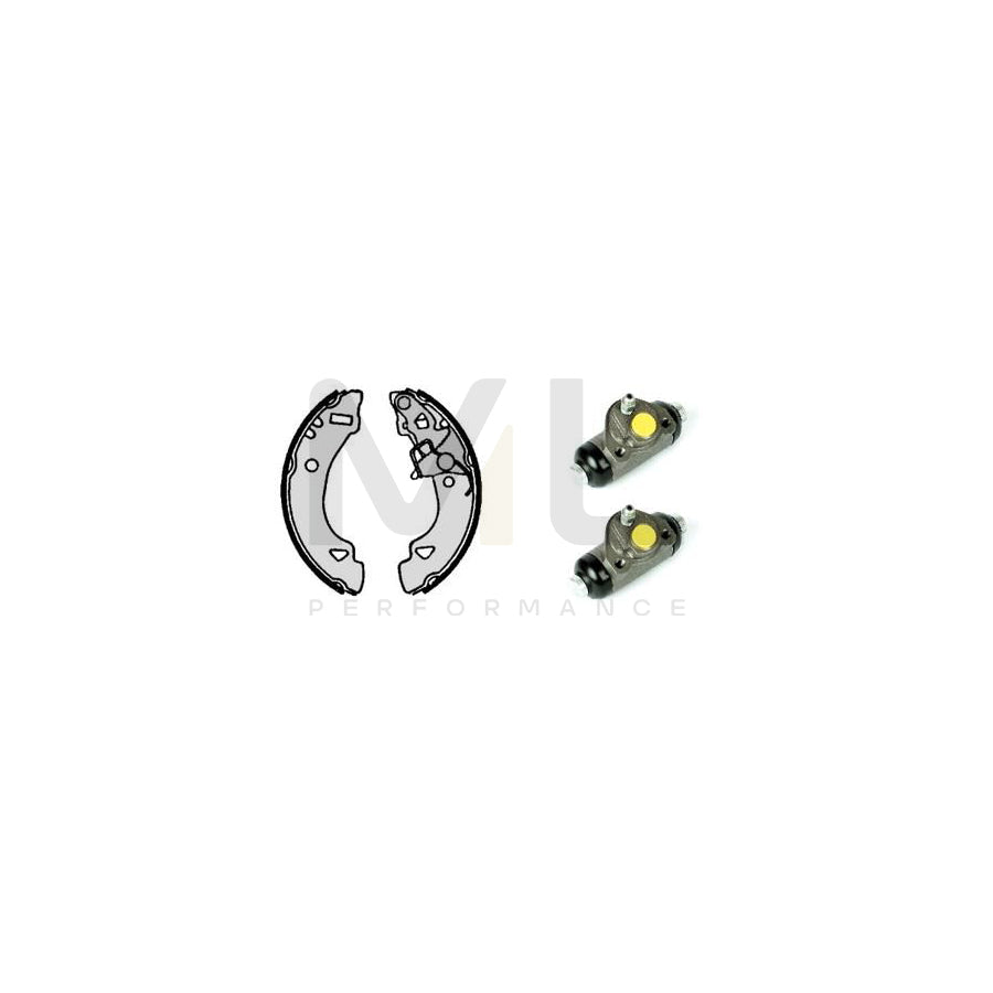 BREMBO STANDARD KIT H 23 029 Brake Shoe Set Ø: 185mm