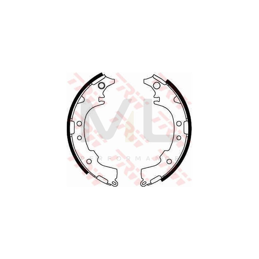 TRW GS8652 Brake Shoe Set | Performance Parts Direct Car Parts