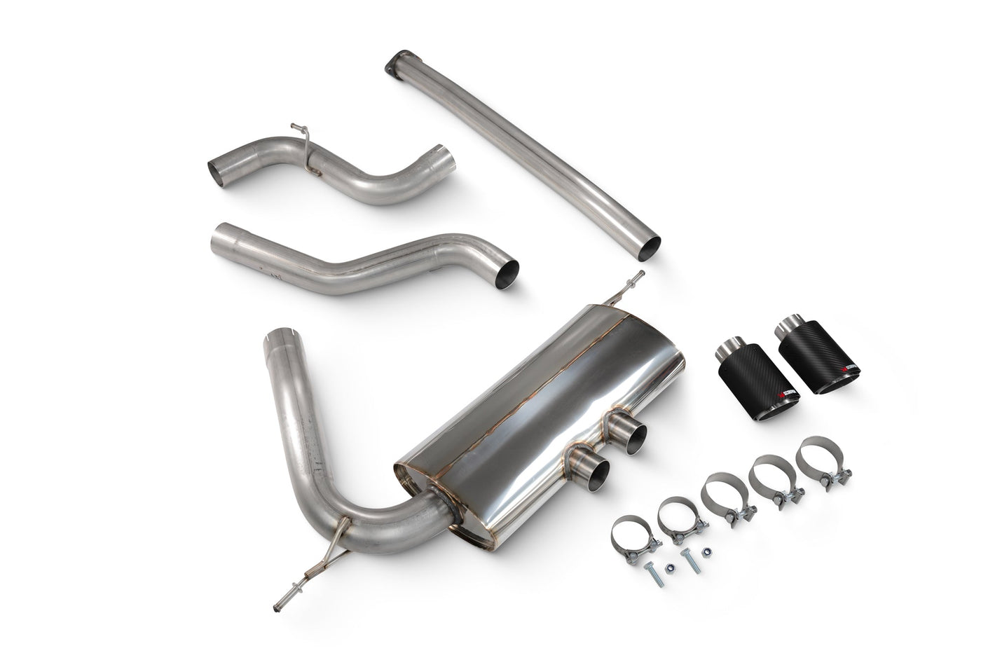 Scorpion SFDS071CF Ford Focus MK3 ST Non-Resonated Cat-Back Exhaust System