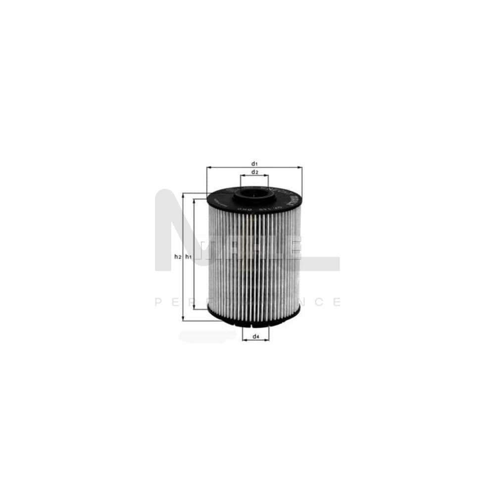 MAHLE ORIGINAL OX 356D Oil Filter Filter Insert | Performance Parts DirectCar Parts