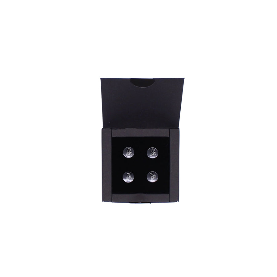 Genuine Lamborghini Valve Caps with Emblem Kit (Urus, Huracan, Huracan STO & Aventador)