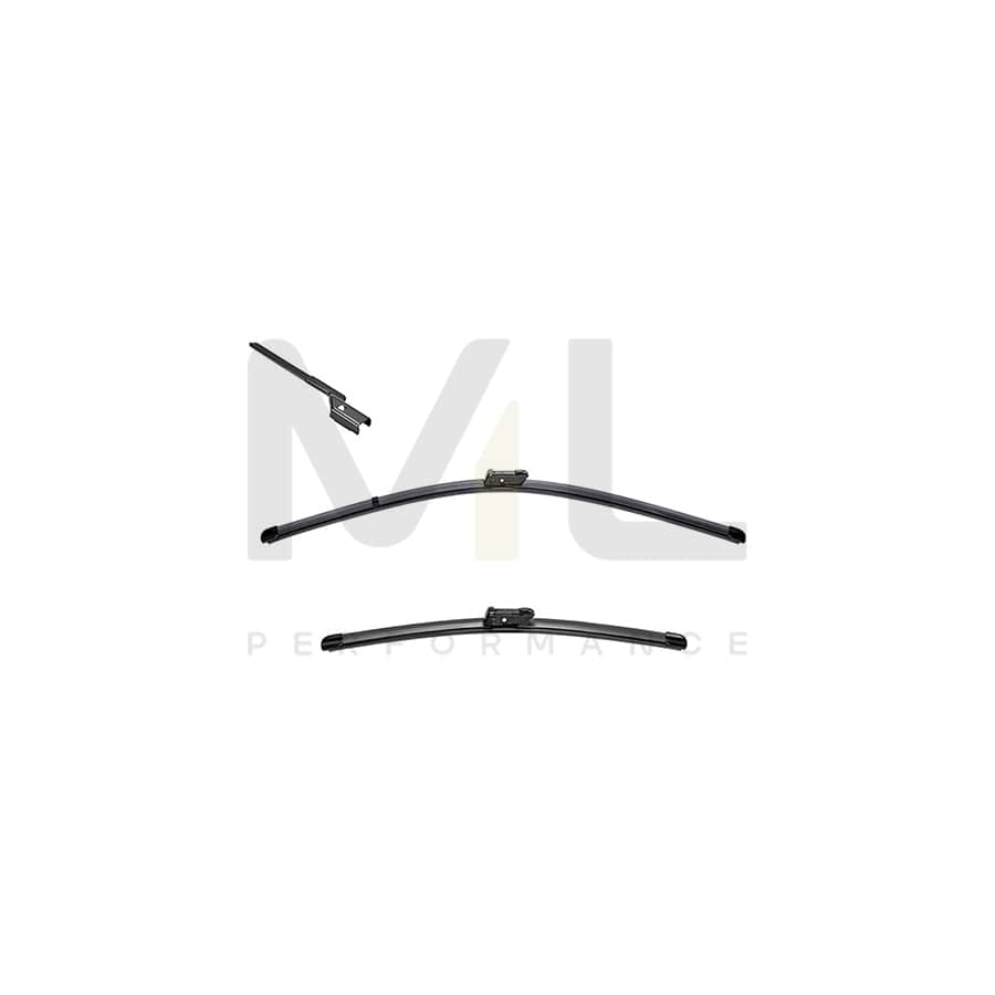 Valeo Silencio Flat Wiper Blade Set Vm448 Front