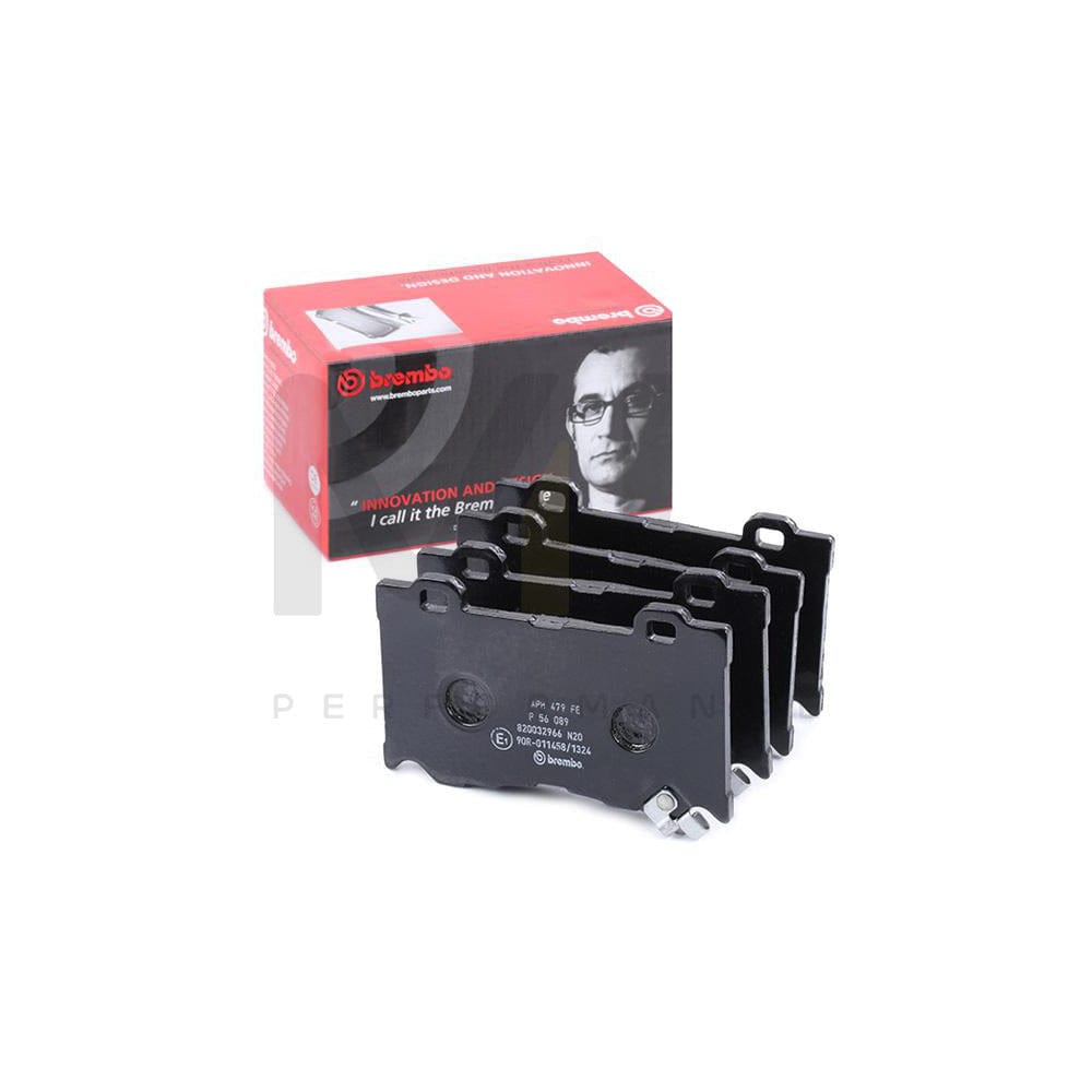 Brembo P 56 089 Brake Pad Set With Acoustic Wear Warning