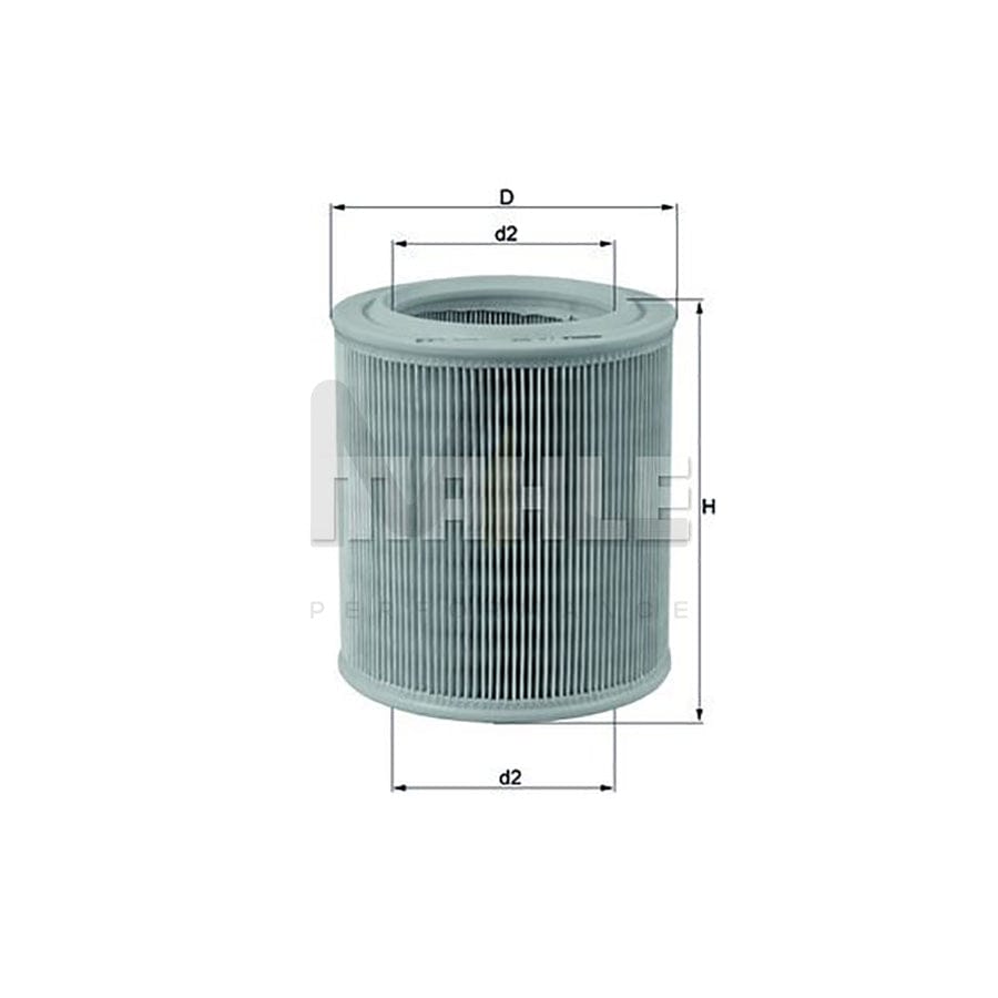 MAHLE ORIGINAL LX 706 Air Filter Filter Insert | Performance Parts DirectCar Parts