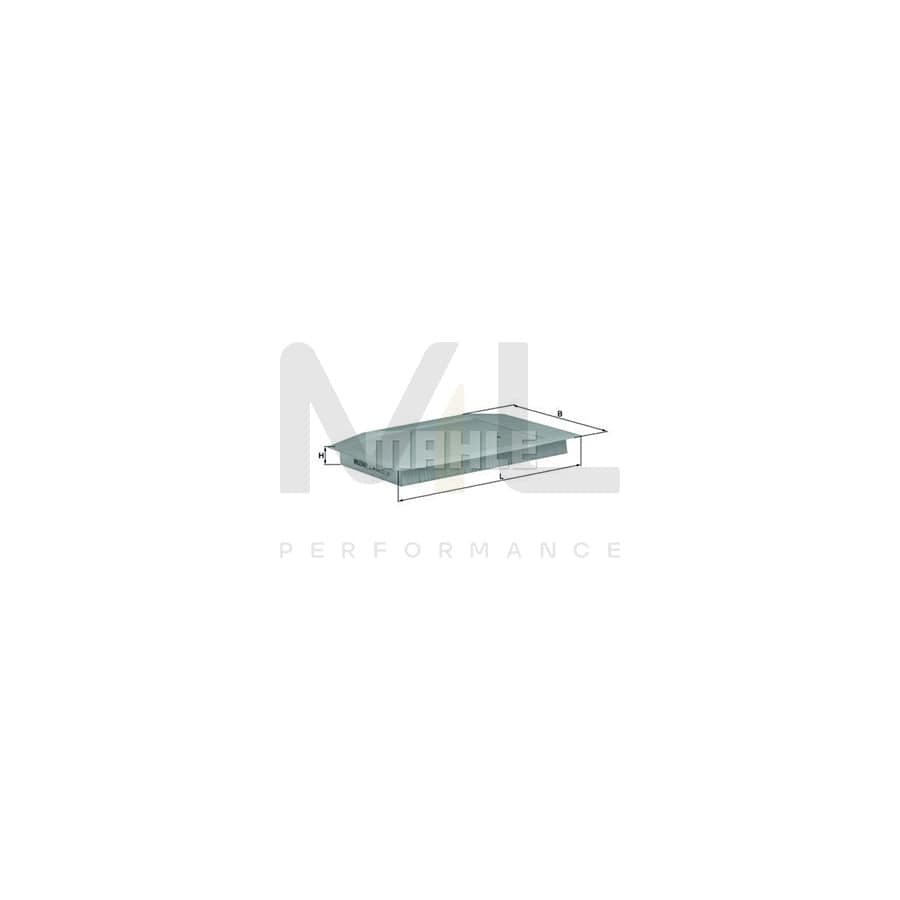 MAHLE ORIGINAL LX 462 Air Filter Filter Insert | Performance Parts DirectCar Parts