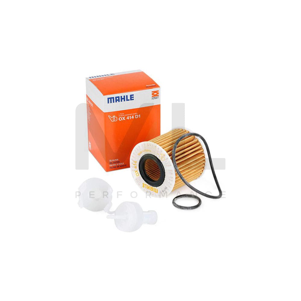 MAHLE ORIGINAL OX 414D1 Oil Filter Filter Insert | Performance Parts DirectCar Parts