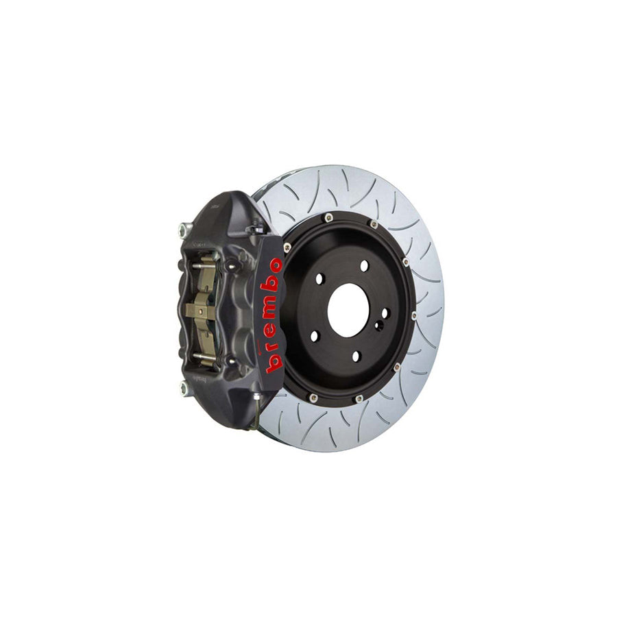 Brembo 1P3.8006AS Mazda 3 Front GT-S 4-Pistons Slotted Type-3 2-Piece Big Brake Kit 345x28mm