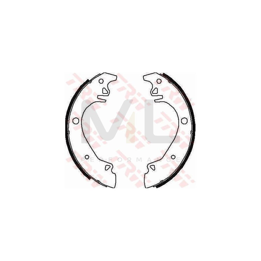 TRW GS6217 Brake Shoe Set | Performance Parts Direct Car Parts