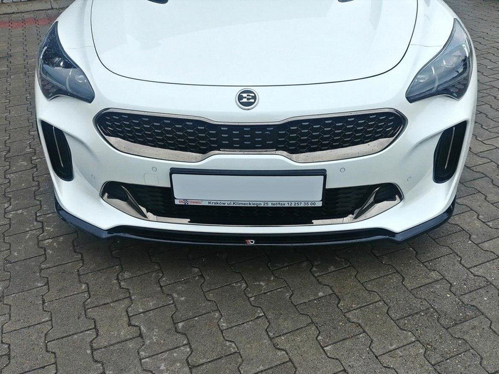Maxton Design Kia Stinger Gt (2017-19) Front Splitter V.1