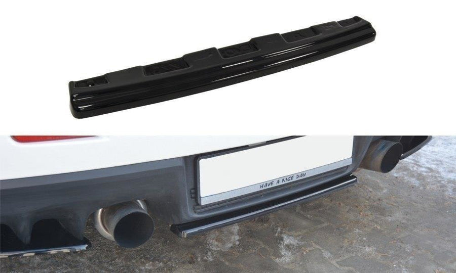 Maxton Design Mitsubishi Lancer EVO X Central Rear Splitter (without vertical bars)