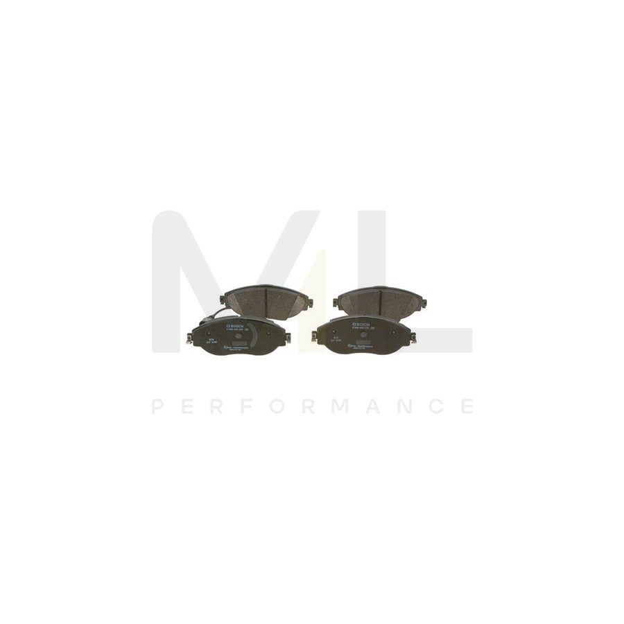 Bosch 0986495350 Brake Pad Set With Integrated Wear Sensor, With Anti-Squeak Plate BP1642 | Performance Parts Direct Car Parts