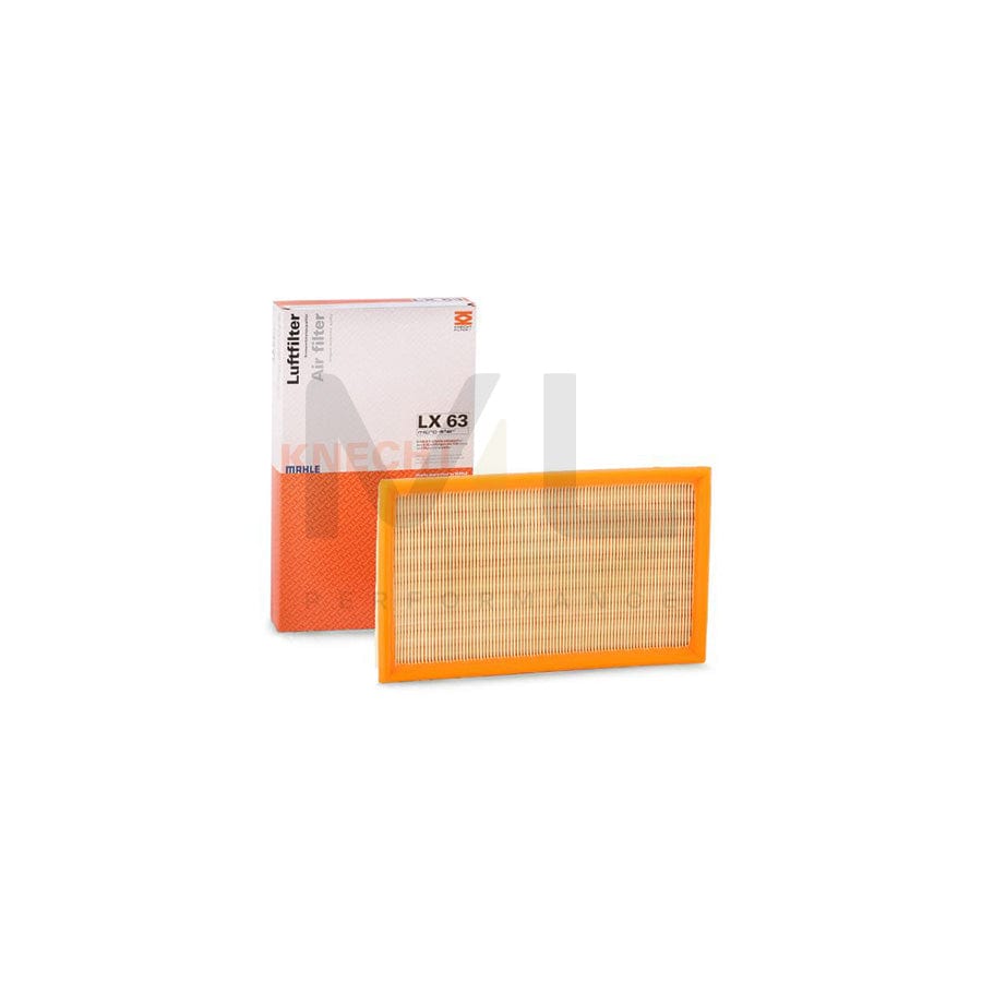 MAHLE ORIGINAL LX 63 Air Filter Filter Insert | Performance Parts DirectCar Parts