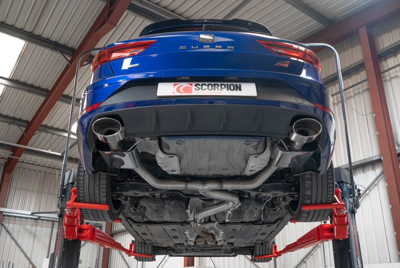 Scorpion SSTS017 Seat Leon Cupra ST Non-Resonated Gpf-Back Exhaust System