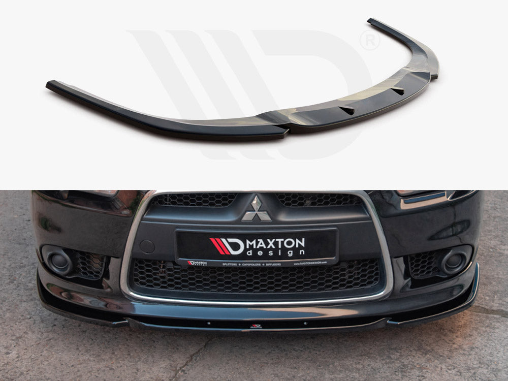 Maxton Design Mitsubishi Lancer Sportback MK8 (2007-2016) Front Splitter