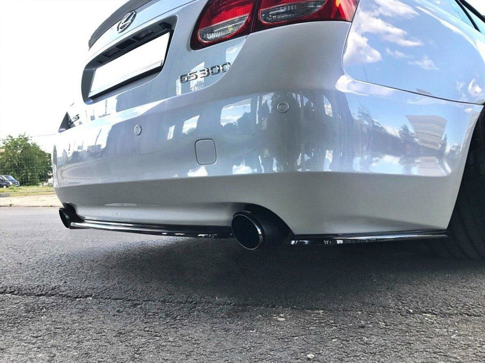 Maxton Design Lexus Gs 300 MK3 Facelift (without Vertical Bars) Central Rear Splitter