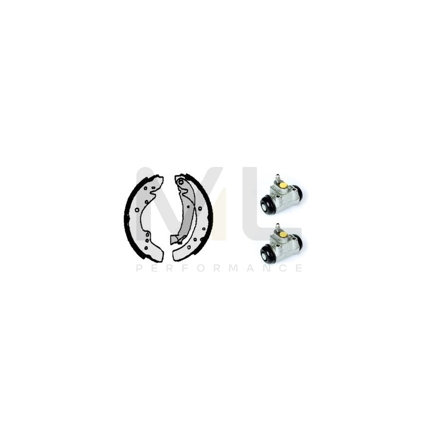 BREMBO STANDARD KIT H 23 035 Brake Shoe Set Ø: 254mm