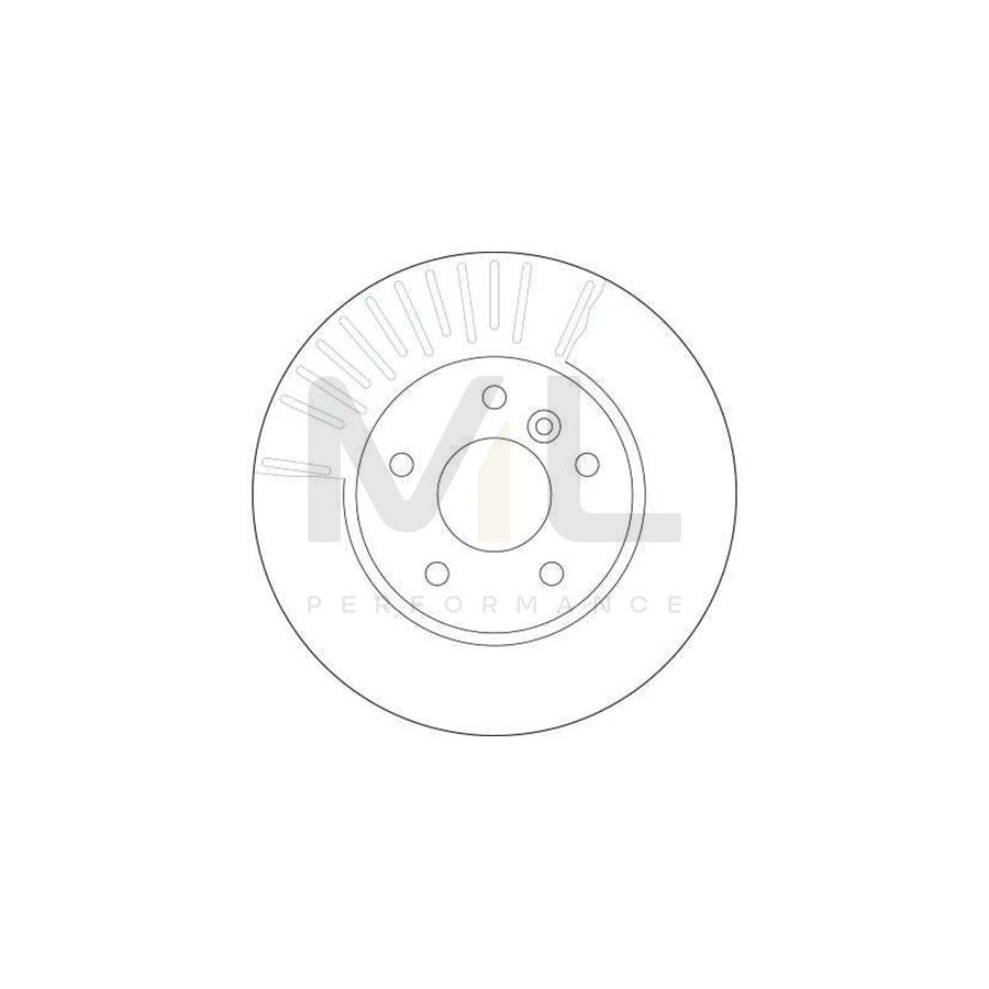 TRW DF4194 Brake Disc for LAND ROVER Discovery II (L318) Vented | Performance Parts Direct Car Parts