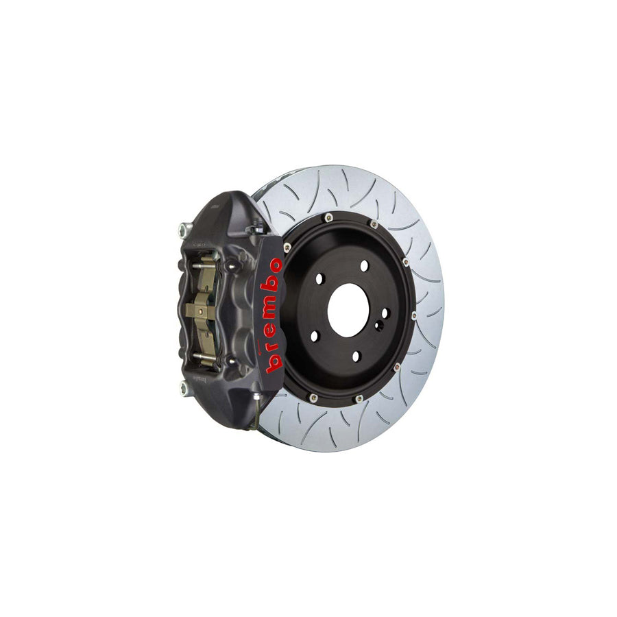 Brembo 2P3.9066AS Porsche 991 Rear GT-S 4-Pistons Slotted Type-3 2-piece Big Brake Kit 380x28mm