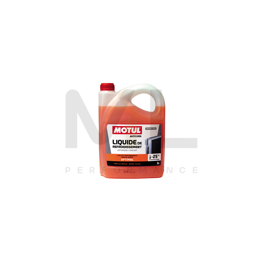 Motul Auto Cool Optimal -37C Car Antifreeze Coolant - Ready To Use 5l