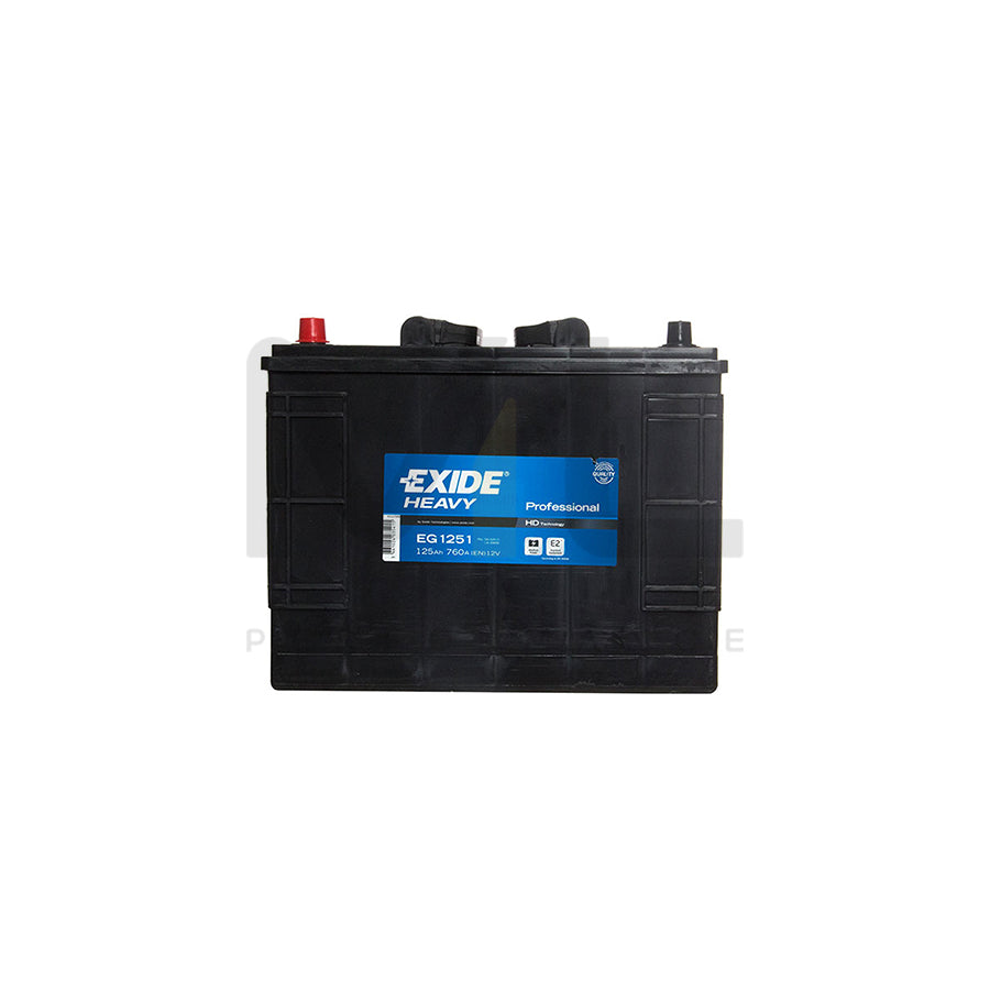 Exide Commercial Battery 656 - 2 Year Guarantee