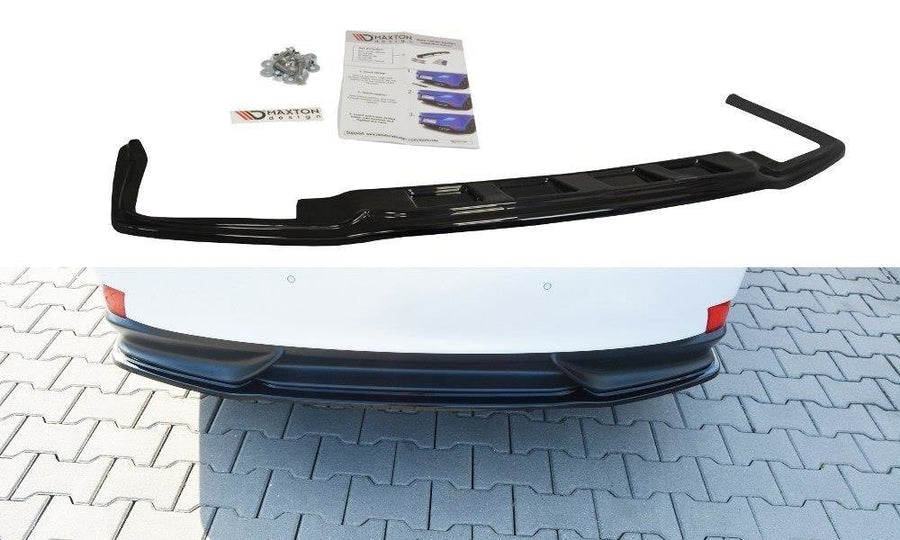 Maxton Design Lexus IS MK3 H Central Rear Splitter (without vertical bars)