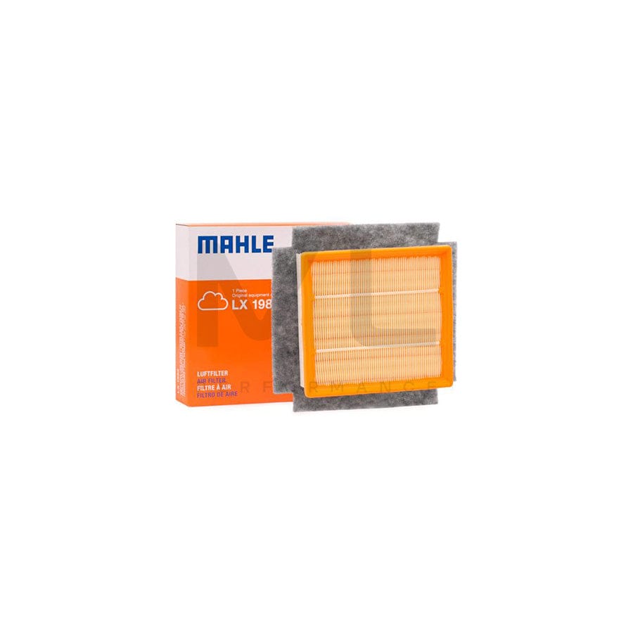 MAHLE ORIGINAL LX 1982 Air Filter Filter Insert | Performance Parts DirectCar Parts