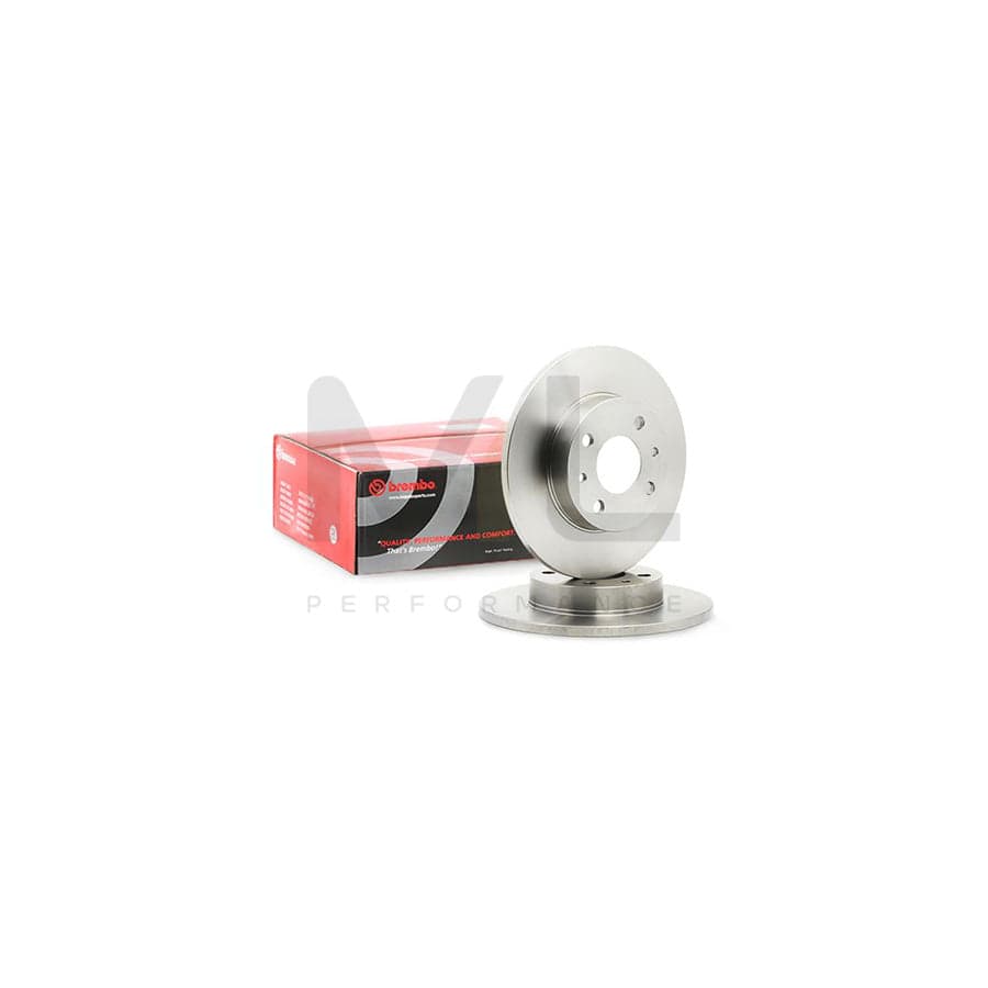 BREMBO 08.5085.14 Brake Disc Solid, with bolts/screws - 1 piece