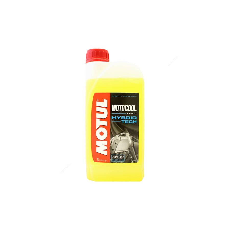 Motul Motocool Expert Hybrid Tech Motorcycle Antifreeze Coolant - Ready To Use 1l