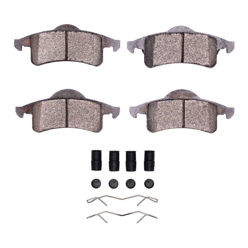 R1 Concepts R1 99-04 Jeep Grand Cherokee Rear Performance Off-Road/Tow Brake Pads & Hardware Kit