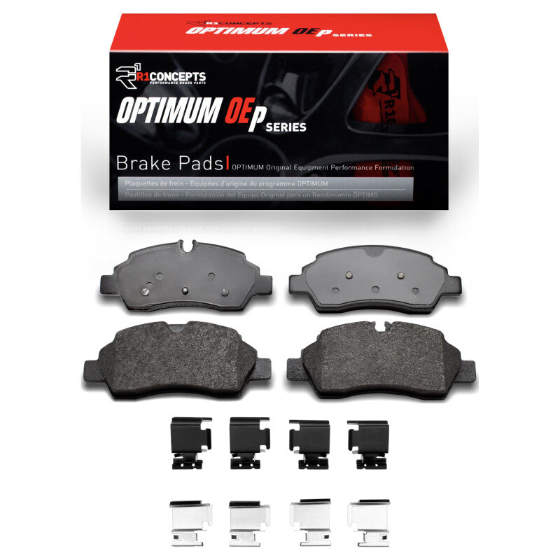 R1 Concepts R1 2015-2019 Ford Transit-350 HD/DRW Rear R1 Optimum OE Pads & Hardware Kit