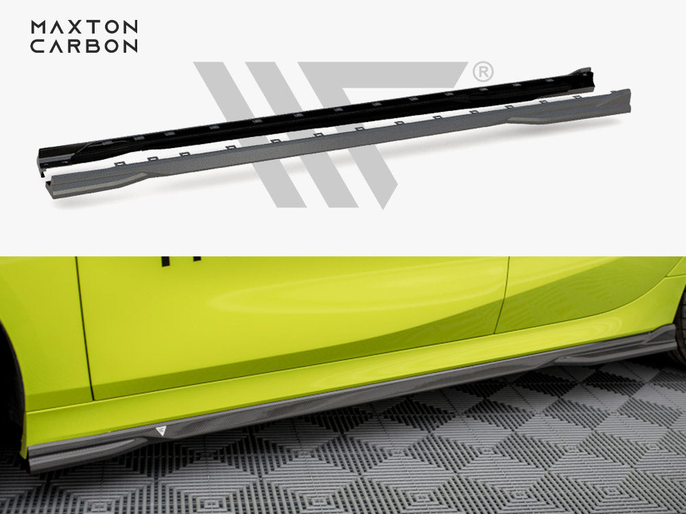 Maxton Design Carbon Fiber Side Skirts BMW 1 F40 M-Pack / M135I