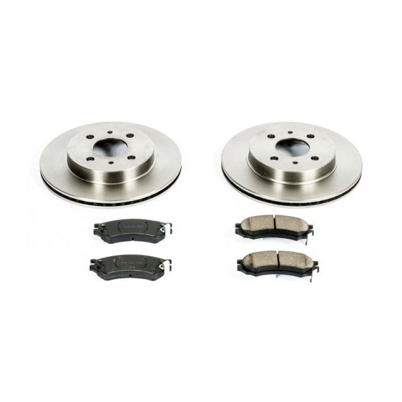PowerStop Power Stop 91-92 Saturn SC Front Autospecialty Brake Kit
