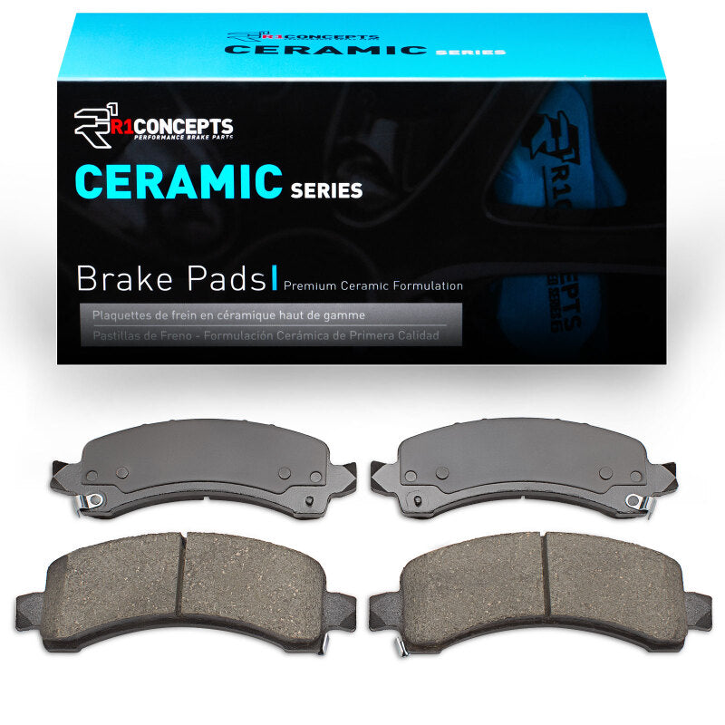 R1 Concepts R1 02-14 Cadillac Escalade EXT Rear R1 Ceramic Brake Pads