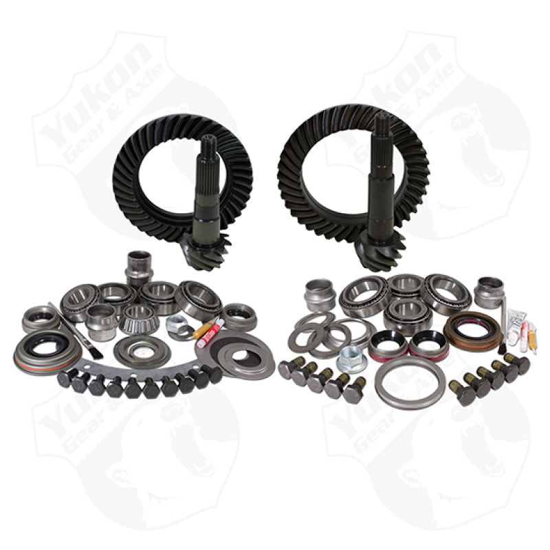 Yukon Gear & Axle Yukon Gear & Install Kit Package For Jeep XJ w/ Dana 30 Front/Model 35 Rear in a 4.88 Ratio