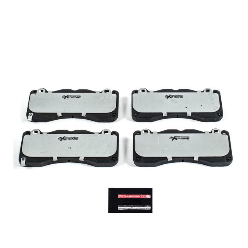 PowerStop Power Stop 15-19 Ford Mustang Front Z26 Extreme Street Brake Pads w/Hardware