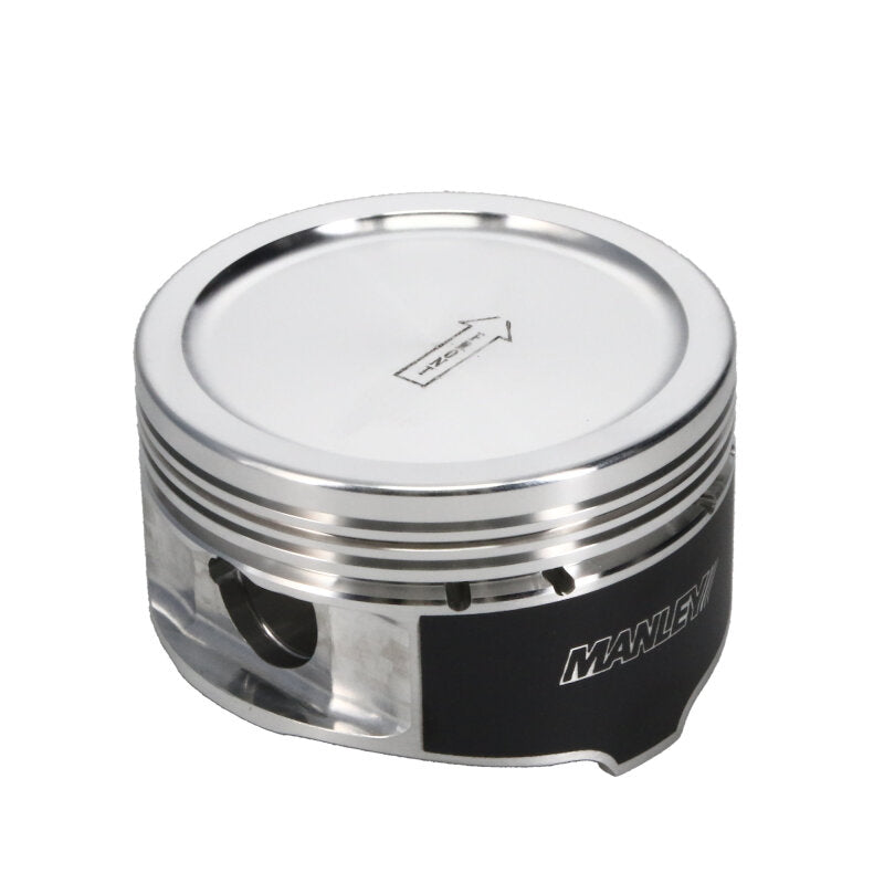 Manley Performance Manley 4.6L/5.4L Ford Modular (2/4 Valve) 3.700in Bore 1.2in CD -11cc Dish Pistons - Set of 8