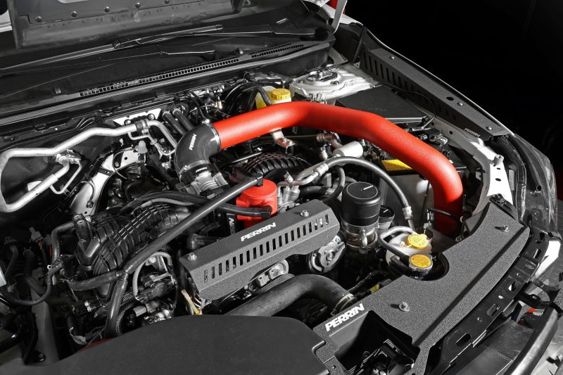 Perrin Performance PERRIN 22-26 Subaru WRX Front Mount Intercooler Kit (Red Tubes & Black Core)