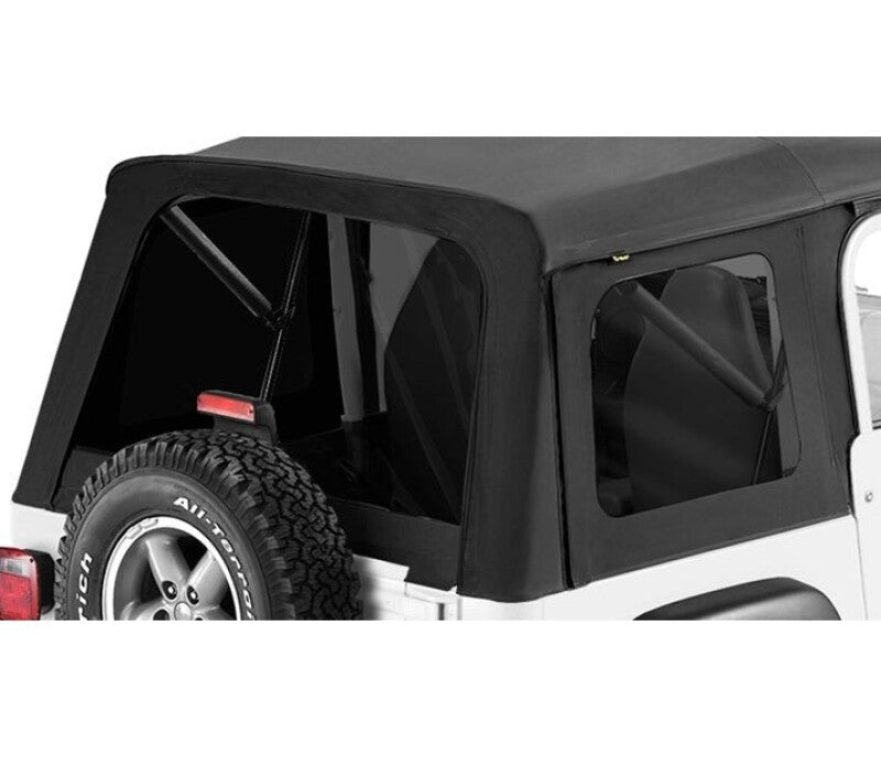 Bestop 97-06 Jeep Wrangler TJ Exc. Unlimited Window Set (Supertop Black Denim)