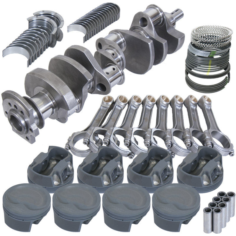 Eagle Chevy 350 3.750in Crank 6.000in I-Beam Rods -16cc 4.060in Pistons Rotating Assembly